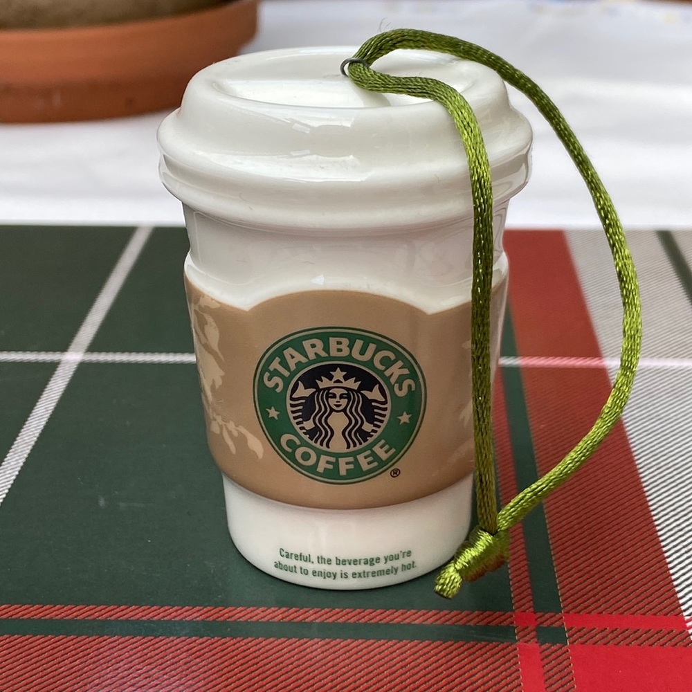 2008 Starbucks Ceramic Ornament